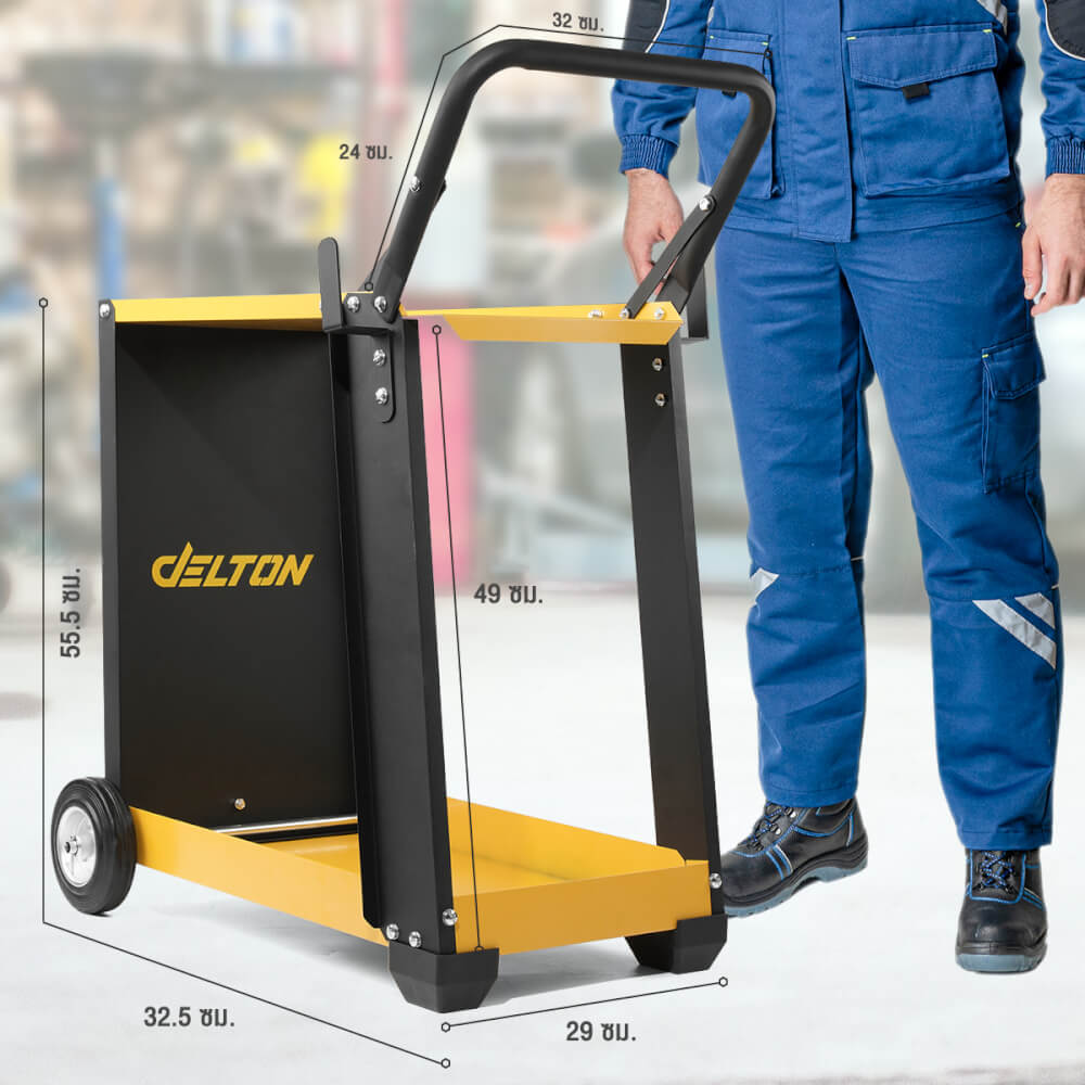 รถเข็นเครื่องมือช่าง DELTON รุ่น CR-202T